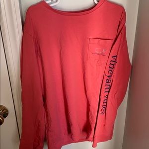 Boys long sleeve vineyard vines tee